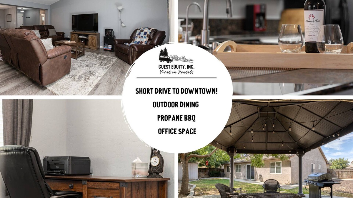 Hanford House | Aviation Station! Sleeps 7,Patio, BBQ, Near NAS