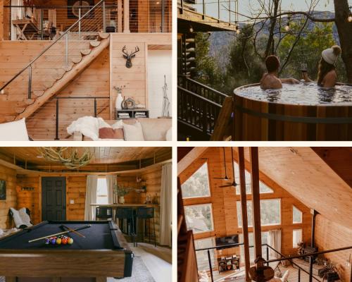 Julian House | Award-winning A-frame Chalet W Cedar Tub & Views
