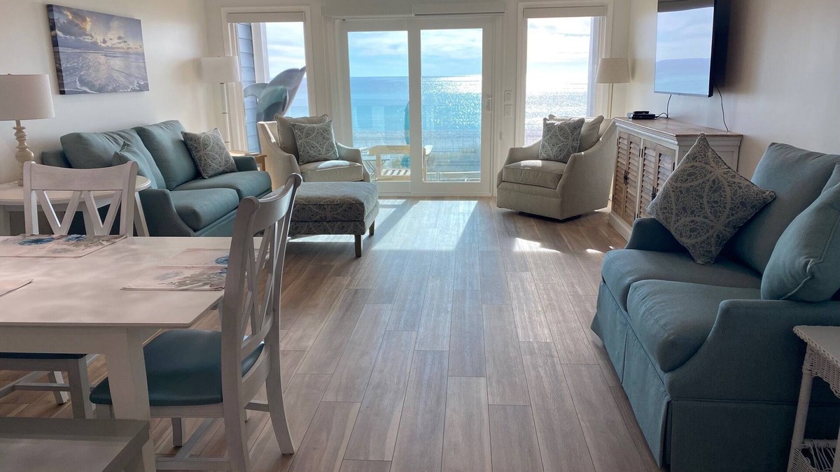 West Panama City Beach House | AWESOME BEACHFRONT townhouse! RENOVATED, Spectacular VIEWS! Pet Friendly!