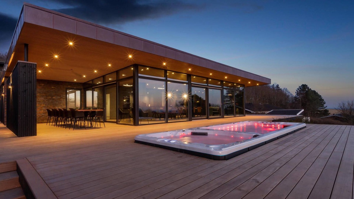 Knebel House | Awesome home in Knebel with sauna