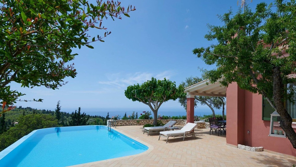 Kavallos Villa | Awesome Lefkada Villa | 2 Bedrooms | Villa Kamothias | Great Sea Views |.