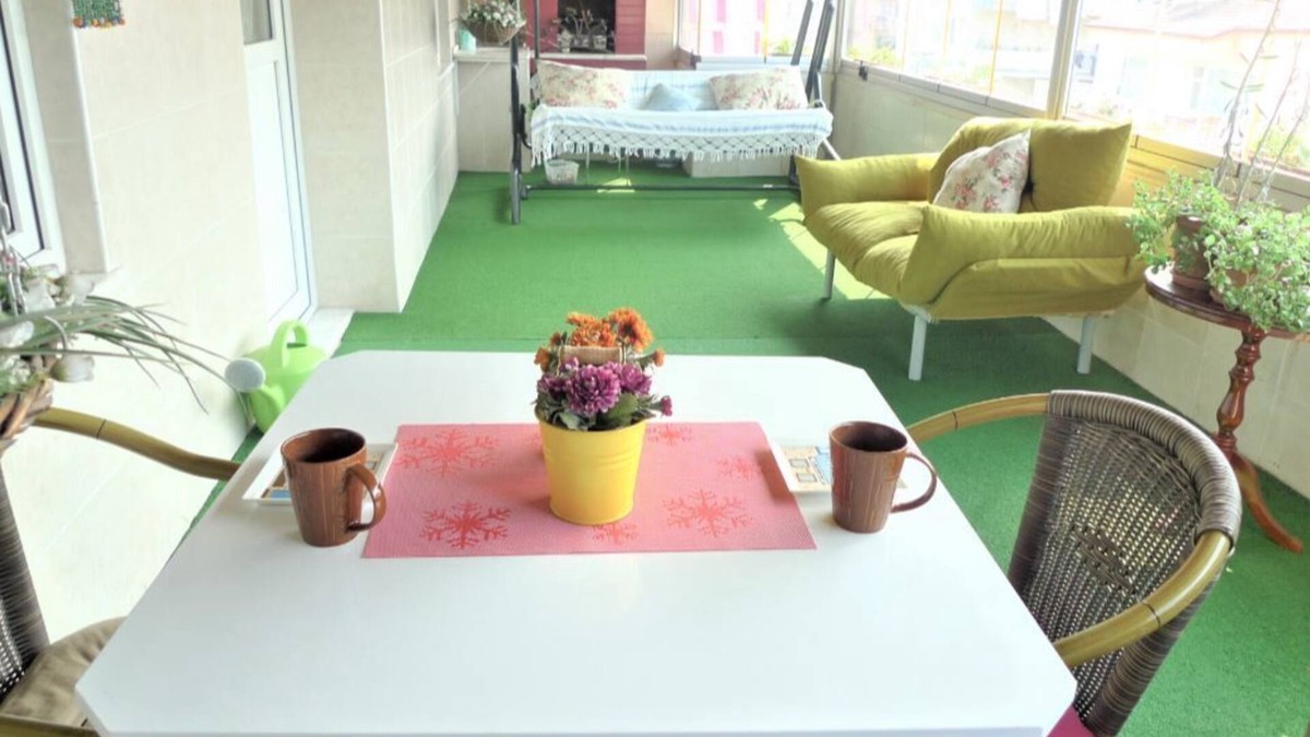 Merkezefendi Apartment | Aydınoğlu Suite terrace-4th Floor -NO Lift-1 A/C