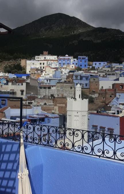 Medina of Chefchaouen Hotel | AYMANE ROOFTOP budget panoramic HOTEL