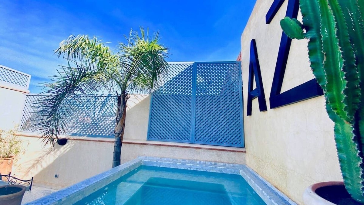 Medina House | AZ Riad Avec un Jacuzzi Chauffé sur le Toît