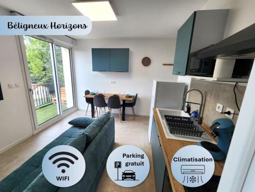 Beligneux Apartment | Béligneux Horizons - 4 Personnes