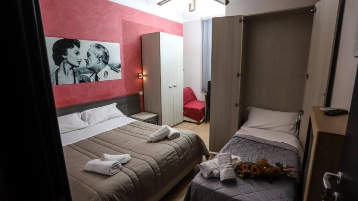 San Giovanni House | B&B Central Palace King Of Rome: Quadruple Room