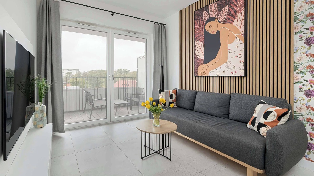 Miedzyzdroje Apartment | Baltic Waves Resort B406 | Stylish Apartment | Balcony | Spa & Gym | Parking