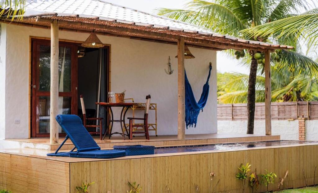 Japaratinga Ski Chalet | Bangalô com piscina - Japaratinga