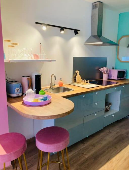 Rouen City Centre Apartment | Barbapappart - Un studio coloré dans le centre de Rouen