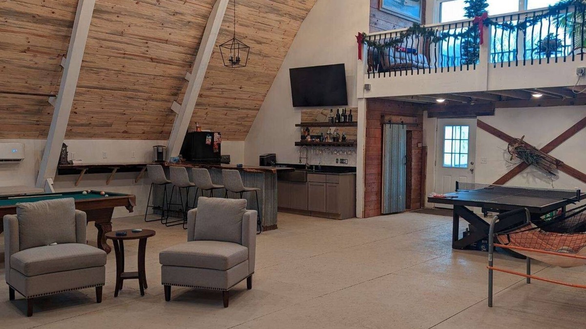 Papillion House | Barn Man Cave