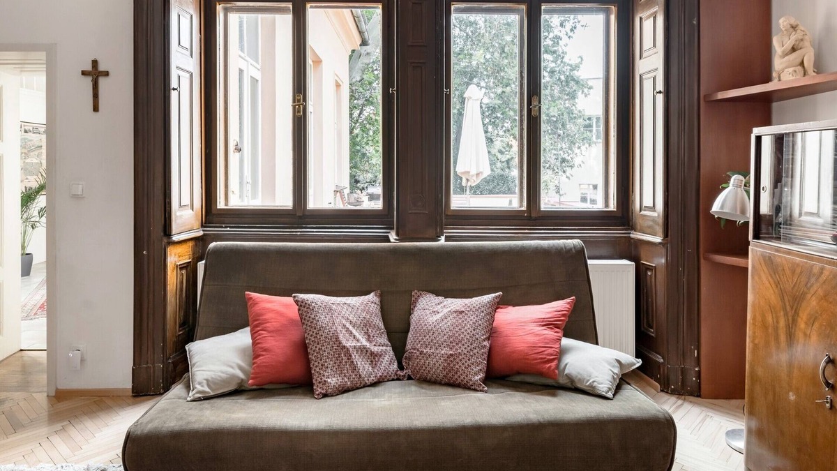 Nove Mesto Apartment | Baroque Gem at Heart of Prague 2BDR Terrace
