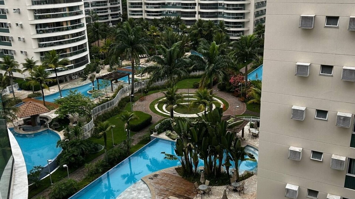 Jacarepagua Apartment | Barra Olímpica, show fit in a luxury resort, 4 minutes from the Olympic Park!