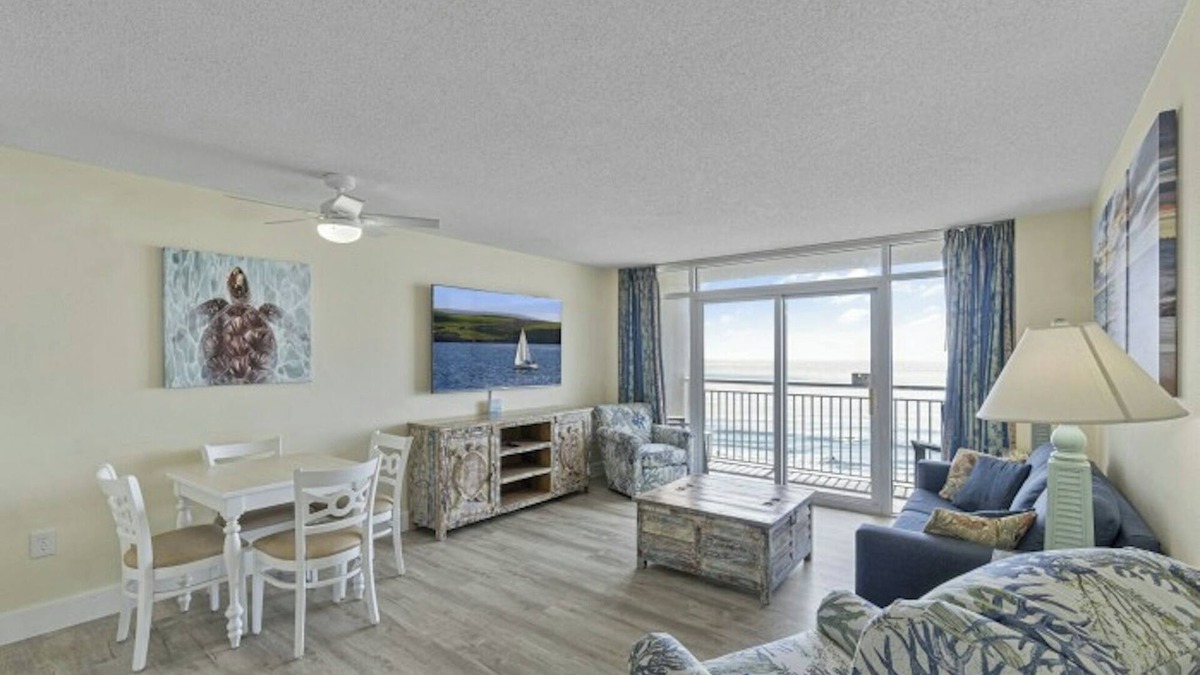 Crescent Beach Condo | Bay Watch 720-Oceanfront 1BR-Great Water Amenities