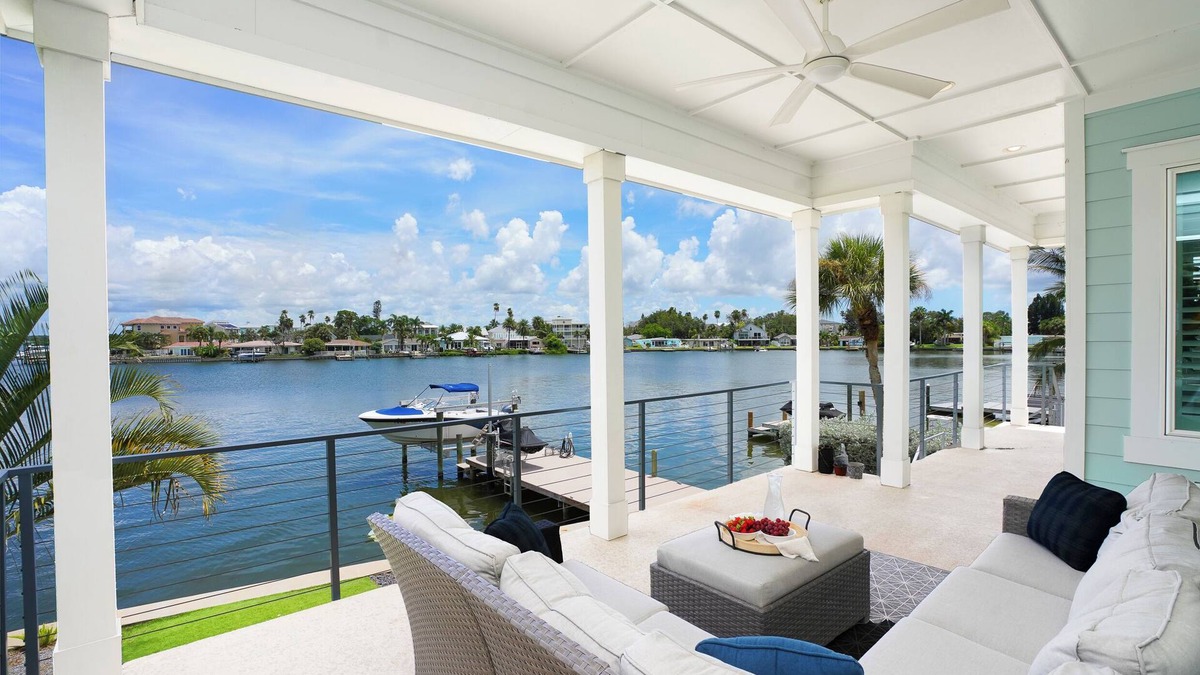 Indian Rocks Beach House | Bayfront Bliss w/Pool & Sunrises and Cold Plunge, IRB