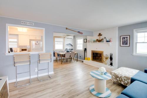 Brigantine House | Bayfront Brigantine Escape with Porch and Bay Views!