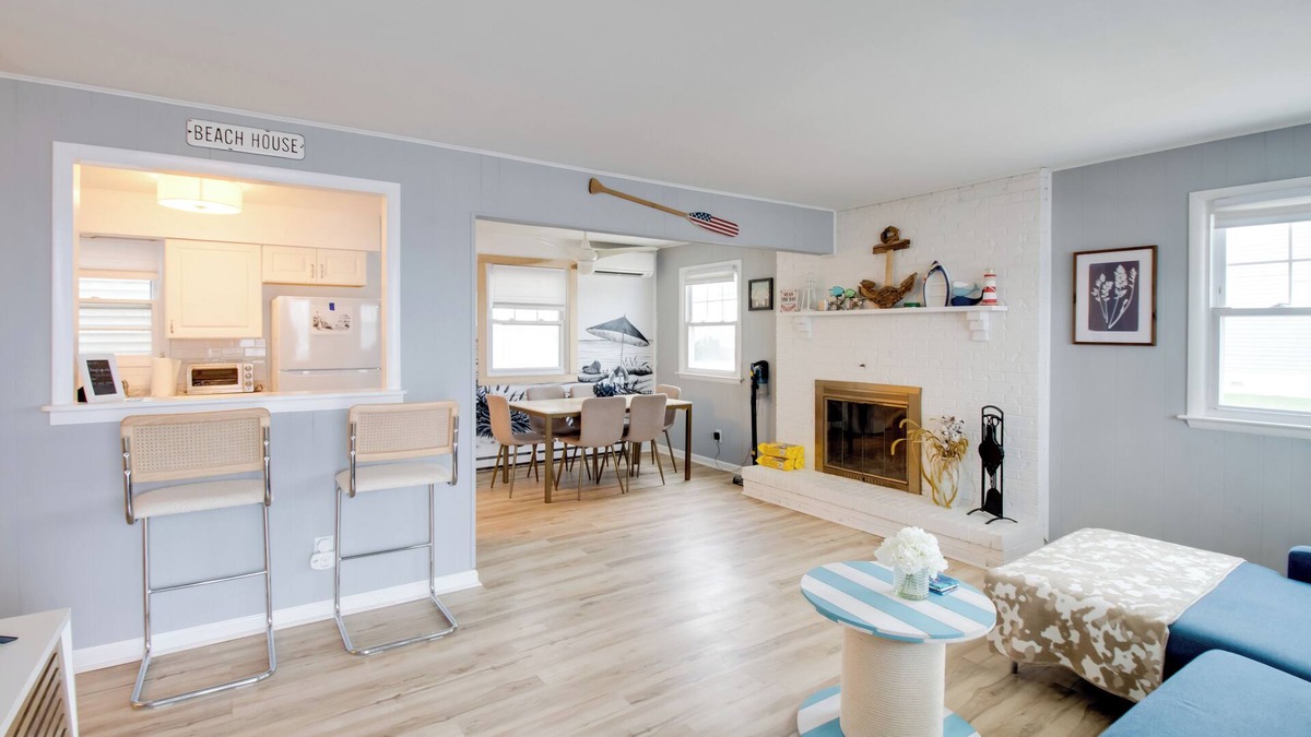 Brigantine House | Bayfront Brigantine Escape w/Porch & Bay Views!