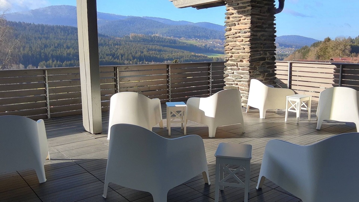Lam Apartment | BayVista, the Bavarian Forest Lodge: 2-room apartment terrace/mountain view