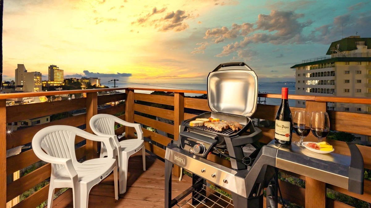 Tsubaki Onsen House | BBQ with ocean viewwith hot spring12 people can / Nishimuro-gun Wakayama