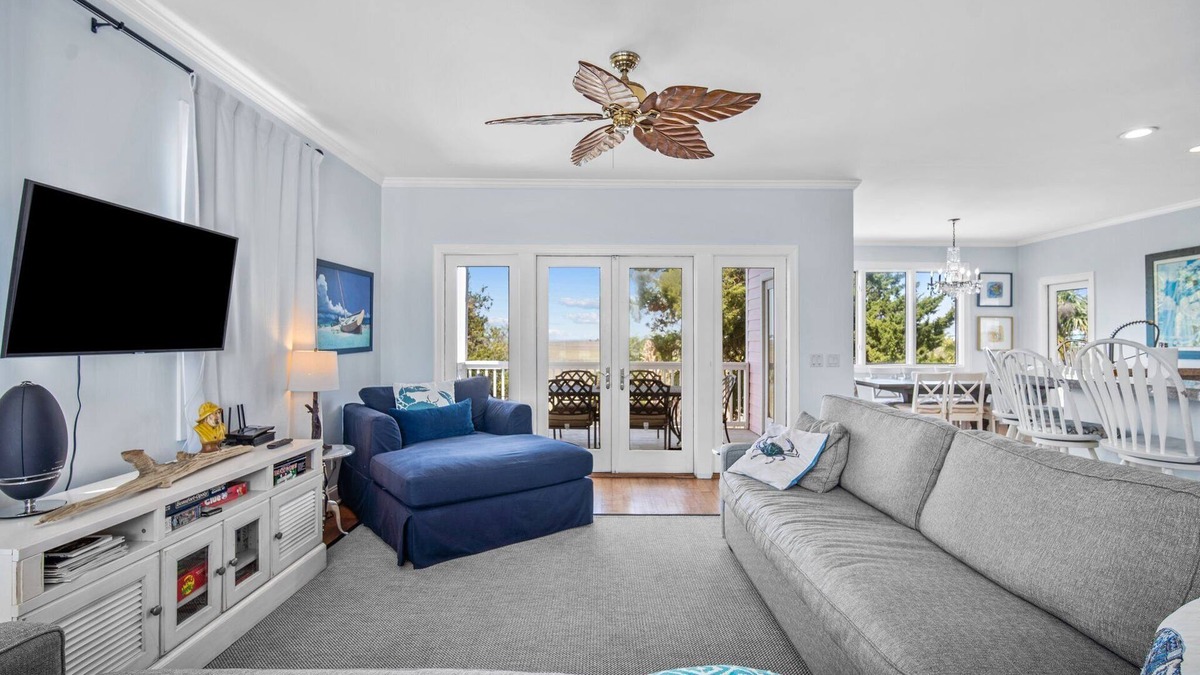 Oceanmarsh Subdivision House | Beach Access - Views of the Marsh and Harbor River - Sleeps 10