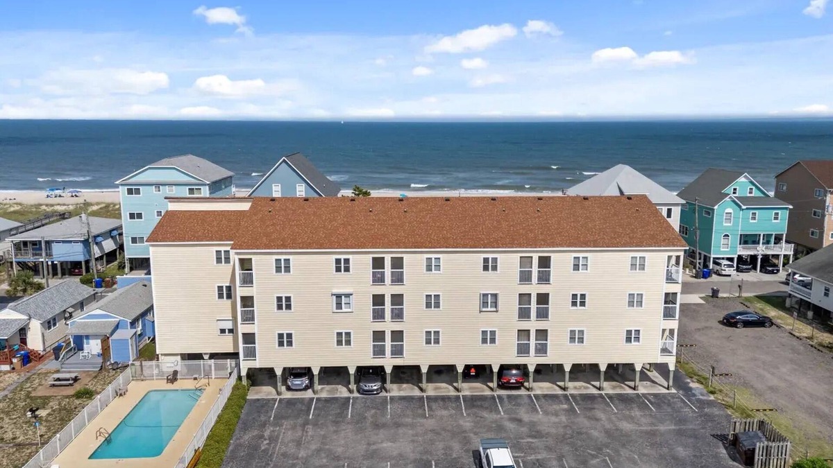 Carolina Beach Condo | Beach Boho Condo Ocean View
