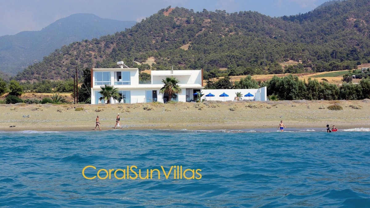Latchi Villa | Beach Front Spectacular Villa, Pool face to the beach, nVILLAS for GROUPS