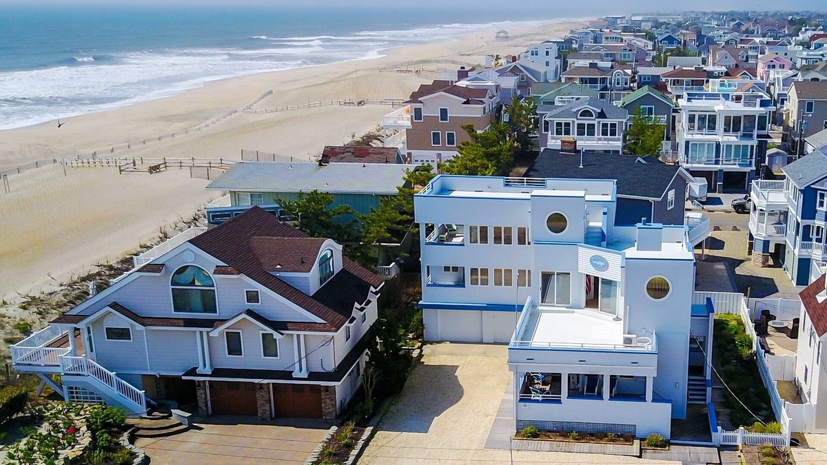 Beach Haven House | Beach Haven, LBI Luxury Home 3760 SqFt with 6 spectacular decks, 1 off the beach