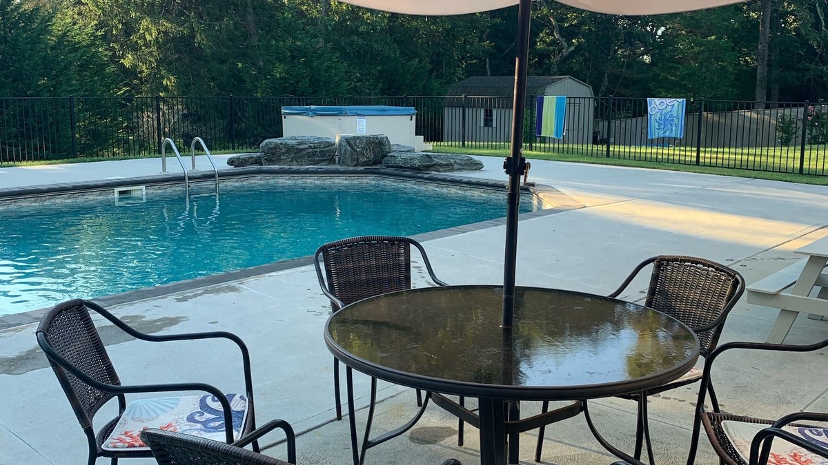 Wakefield-Peacedale House | Beach Home with Private Oversized Pool, Beach Passes, Game Room and Hot Tub!