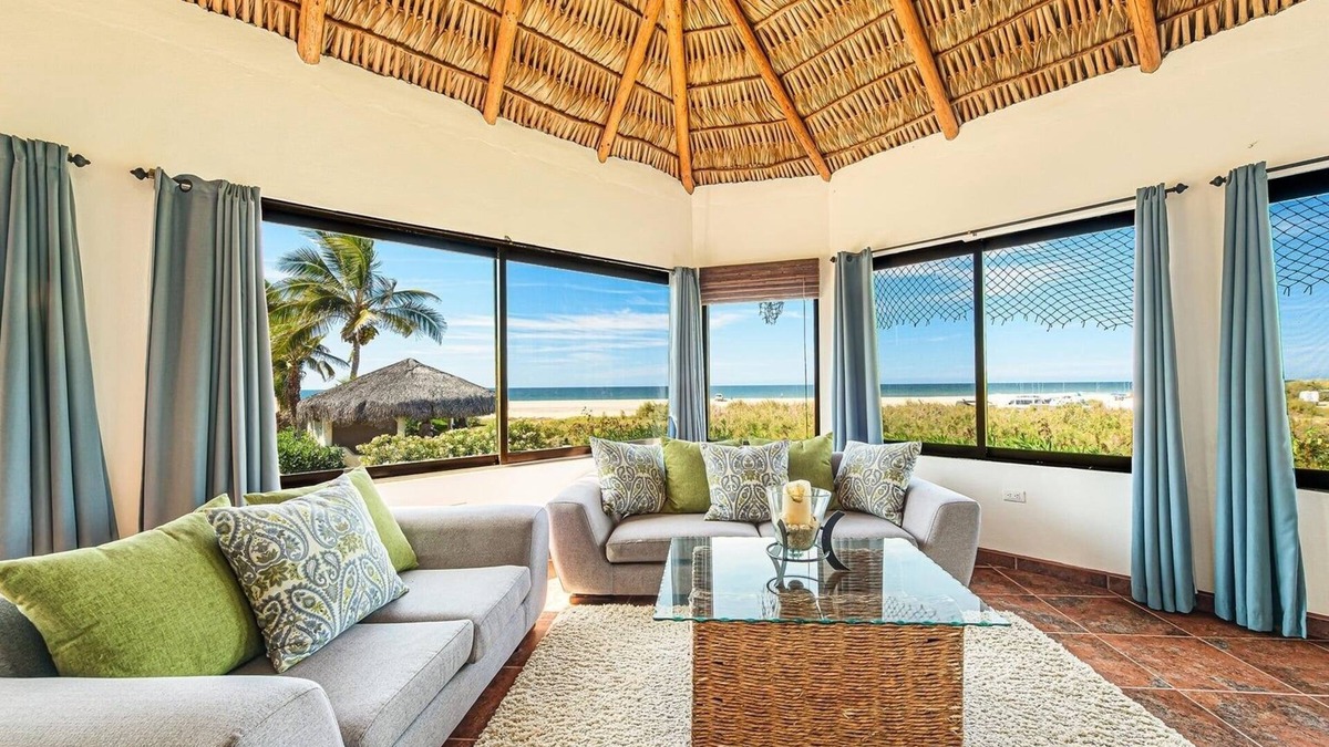 El Pescadero House | Beach House overlooking San Pedrito surf break with brand new pool.