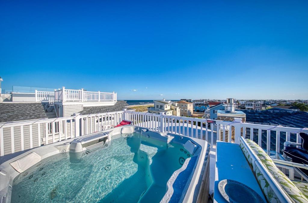 North Beach Haven House | Beach House Retreats on LBI 8- Just Steps to Beach - Gourmet Kitchen & Rooftop HotTub