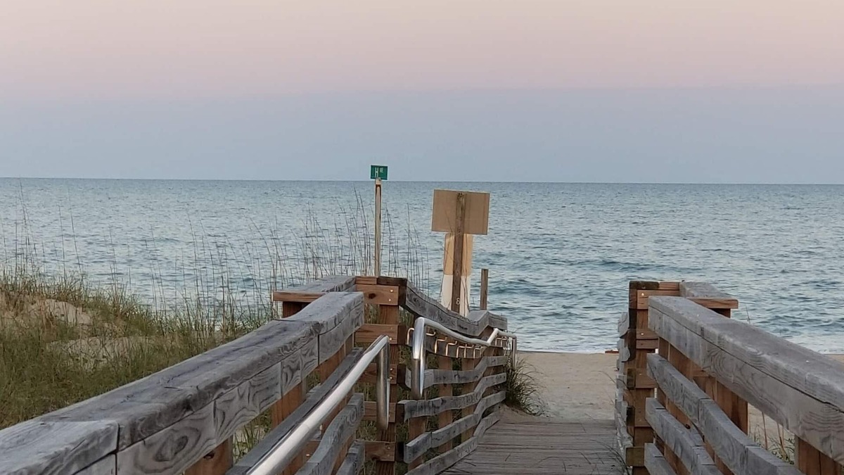 Kure Beach Apartment | "Beach Sweet" Slightly over a block to Ocean! 1st floor, no stairs to climb.