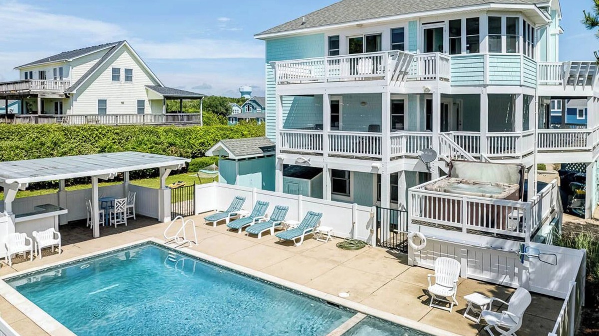 Duck House | Beach Treat | 1480 ft to the beach | Private Pool, Hot Tub, and Dog Friendly
