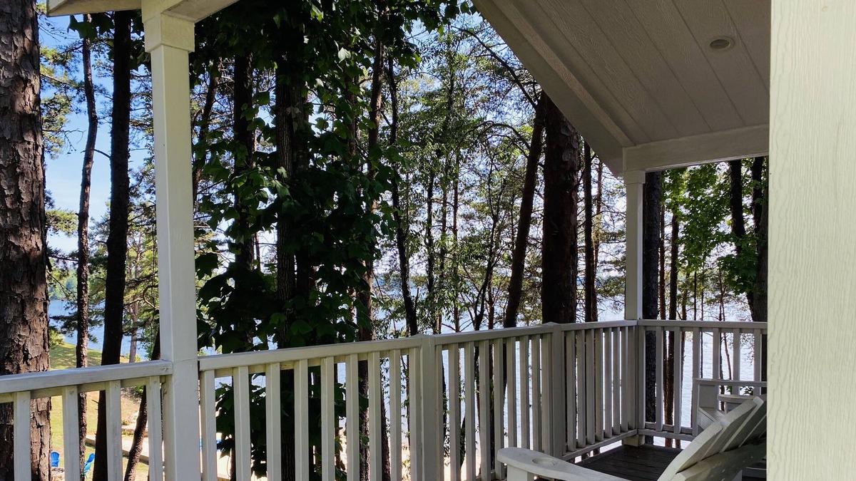 Steele Creek Cabin | Beach View Studio Cabin with Private Porch #13 at Long Cove Resort by RedAwning