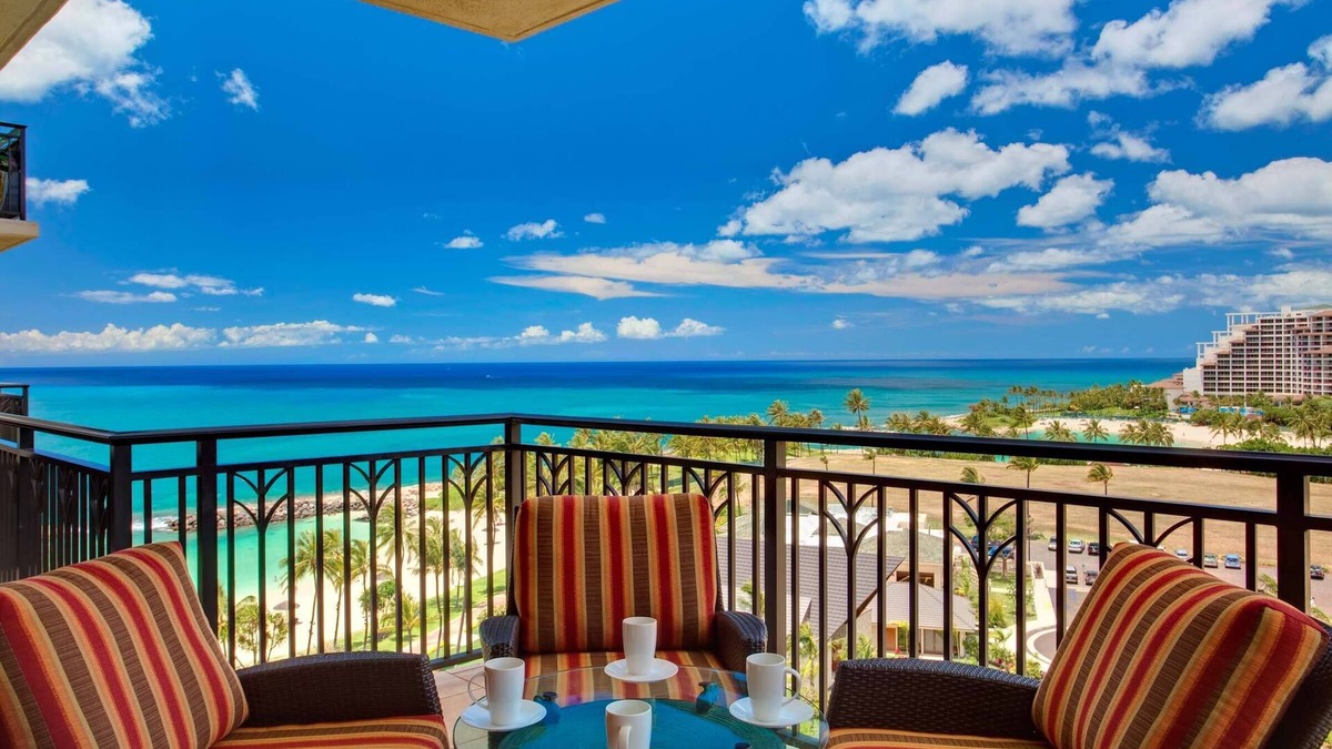 Ko Olina Villa | Beach Villas at Ko Olina Premium Corner Penthouse Villa Spectacular Ocean views