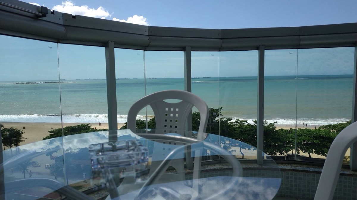 Praia de Itaparica Apartment | Beachfront Apt w /Tv, Pool and WIFI - Panoramic view