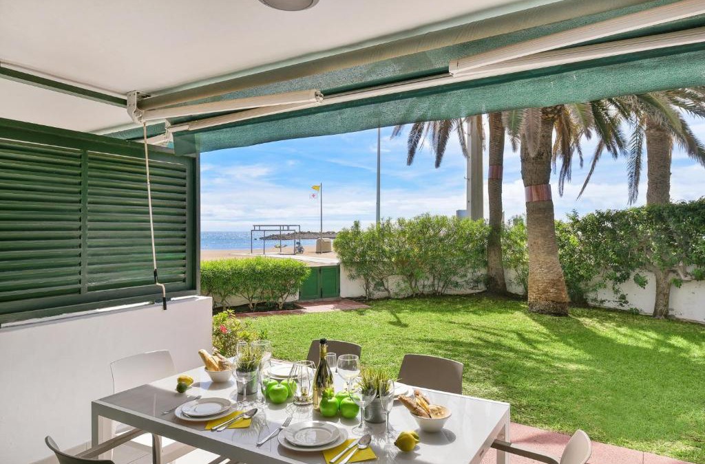 San Agustin Apartment | Beachfront Apartment Las Burras MRA 02 by VillaGranCanaria