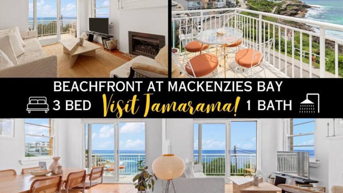 Tamarama Apartment | Beachfront at Mackenzies Bay