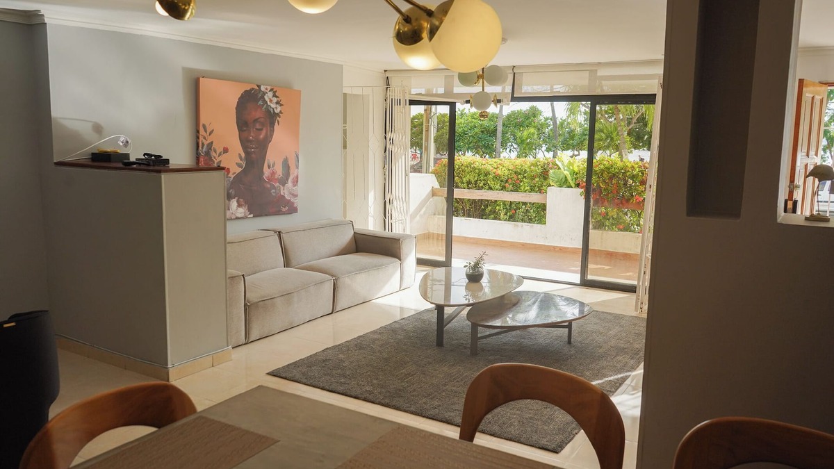 Castillogrande Apartment | Beachfront 3-Bed, 3-Bath in Exclusive Castillogrande, Cartagena + WiFi & Parking