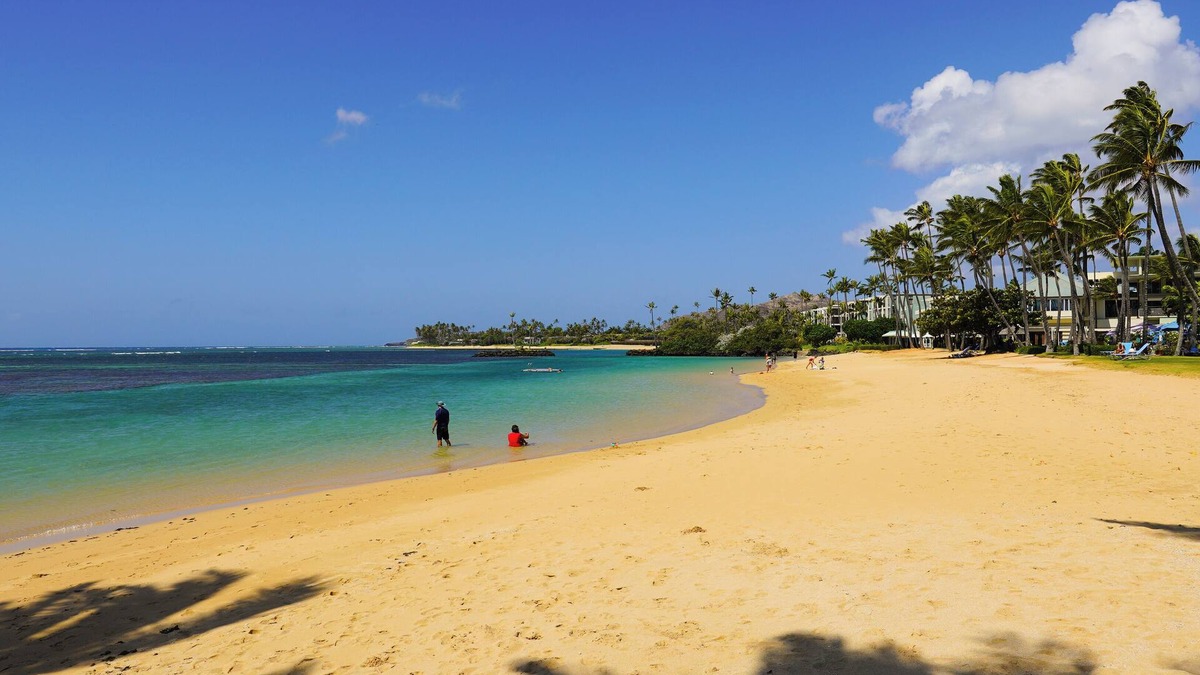 Kahala Condo | Beachfront Condo! Beautiful Beach!