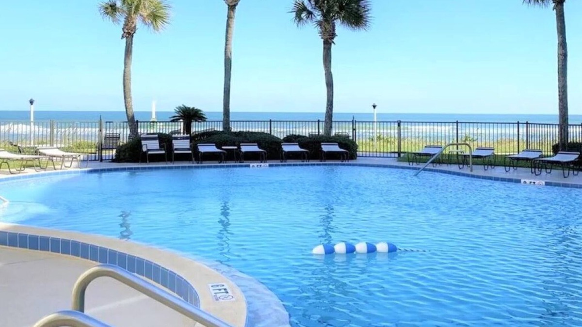 Ormond-by-the-Sea Condo | Beachfront Condo with Pool. Book today!