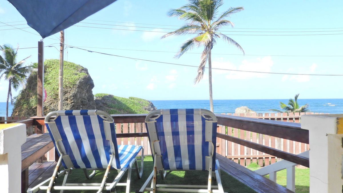 Hill Crest Cottage | Beachfront cottage with air conditioning and stunning views of Bathsheba