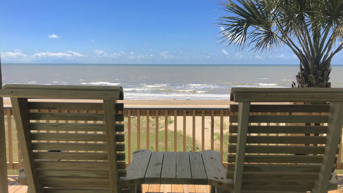 Port Bolivar House | Beachfront Home! Steps from the Gulf of America! Quiet end of the peninsula!