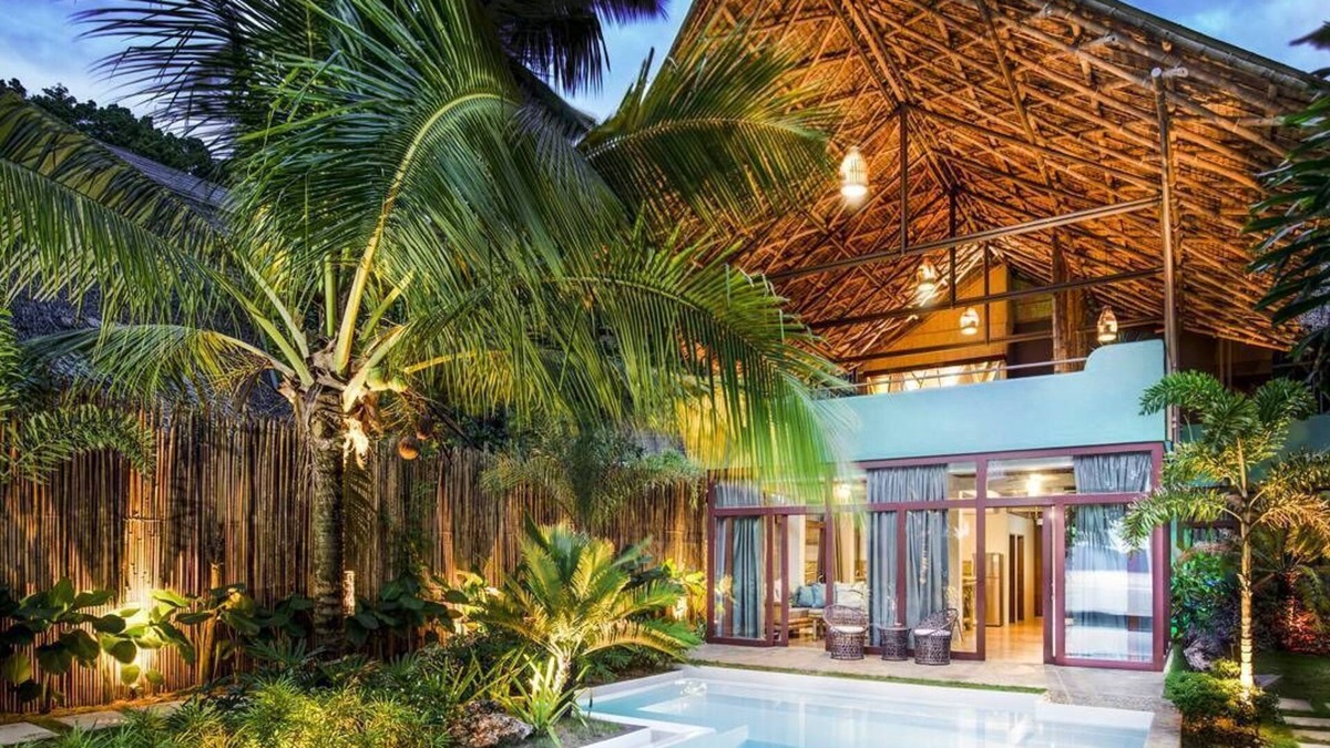 El Nido Villa | Beachfront Luxury Pool Villa with Sunset View