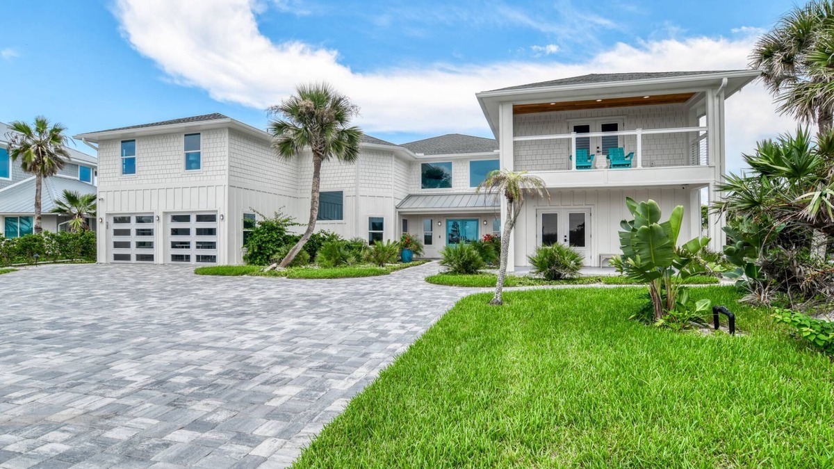 Crescent Beach House | Beachfront Paradise, New Pool and Hot Tub, Private Boardwalk, Six King Suites, $300 in Free Tickets!