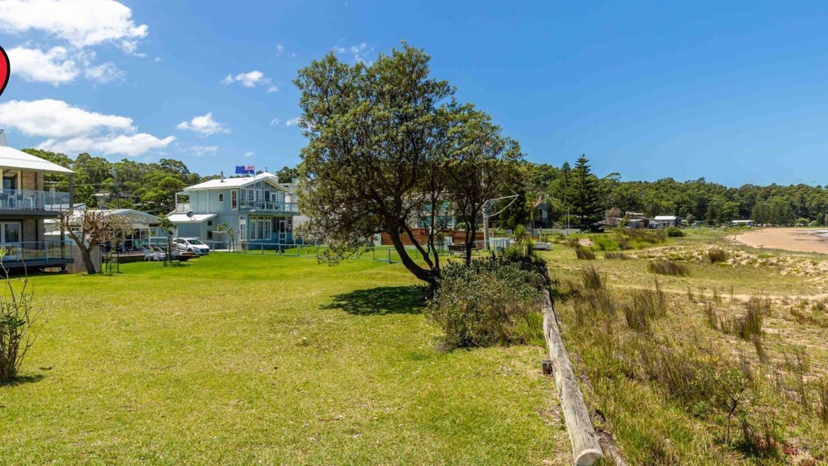 Long Beach House | Beachscape-Overlooking Long Beach and beyond the Tollgate Islands.