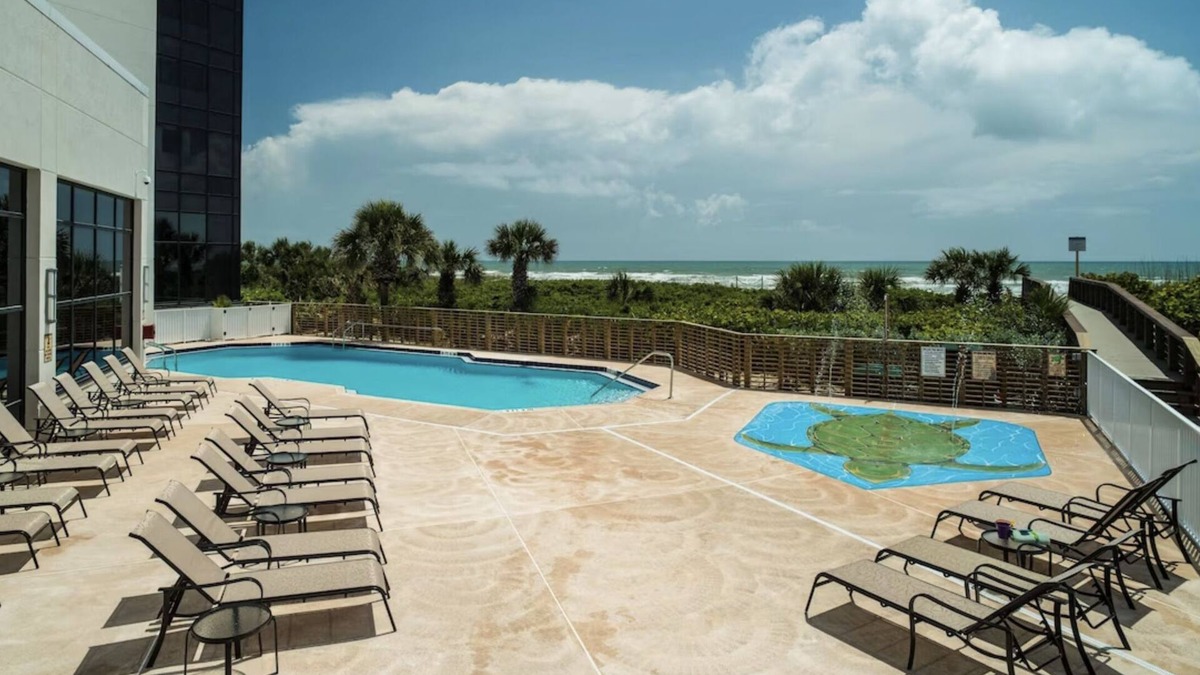 Cocoa Beach Hotel | Beachside Elegance in Cocoa Beach! Pool! Water Sports Activities Onsite!