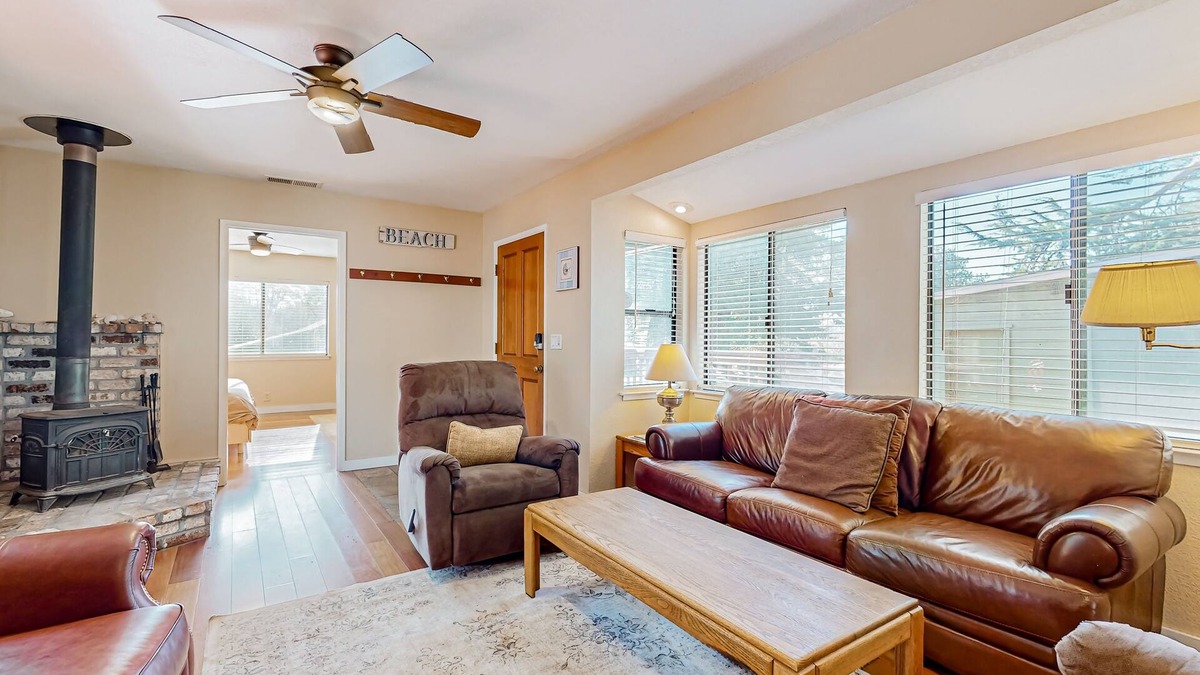 Inglenook House | Beachside hideaway with deck, hot tub, grill, & wood stove - dog-friendly