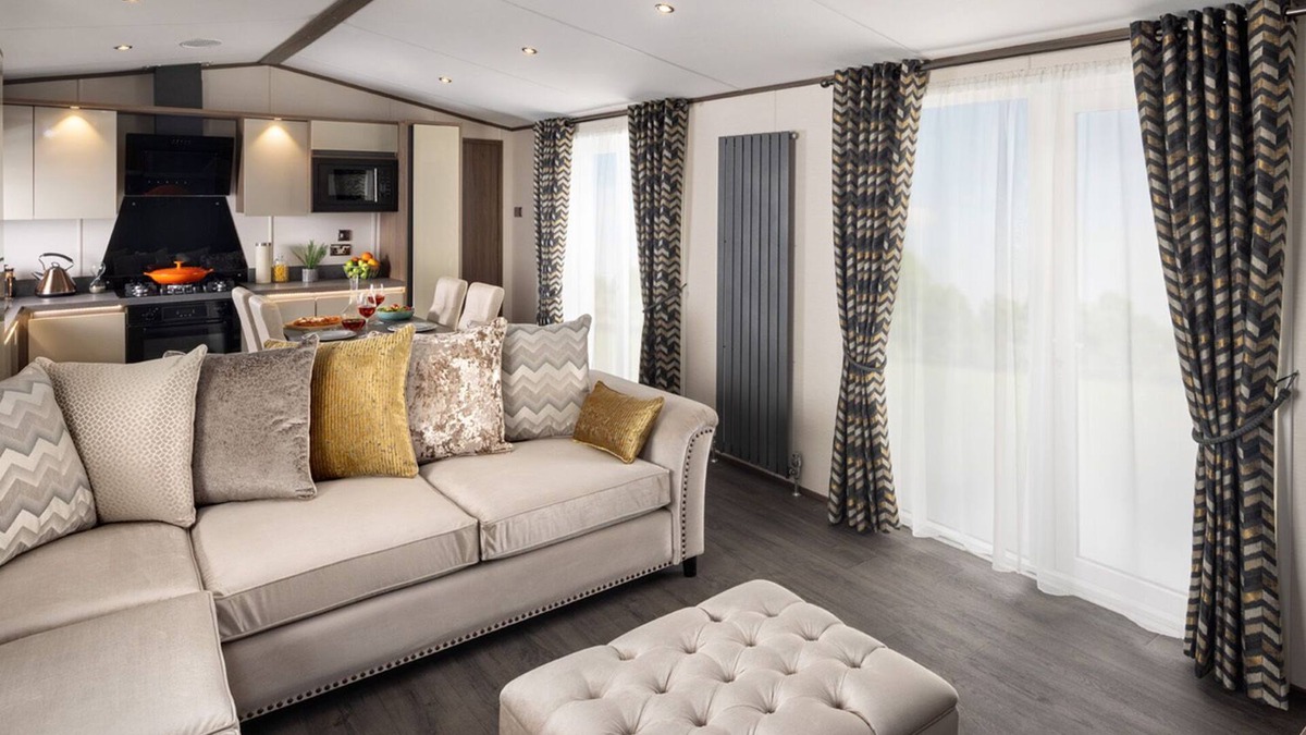 Camber House | Beachwood 21. A fabulous and cosy caravan with everything you need.