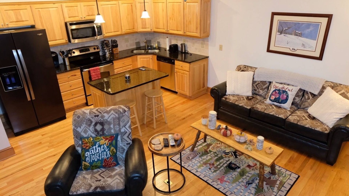 Boone Condo | Beautiful 1 BD/1 BA Echota condo with a magnificent view of Grandfather Mtn