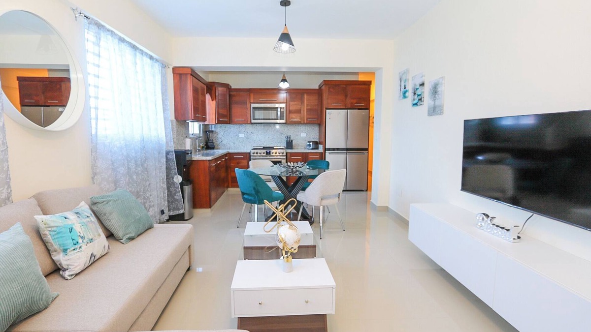 San Cristobal Apartment | Beautiful 2Bd/2bath apt W. AC, Garage & roof top