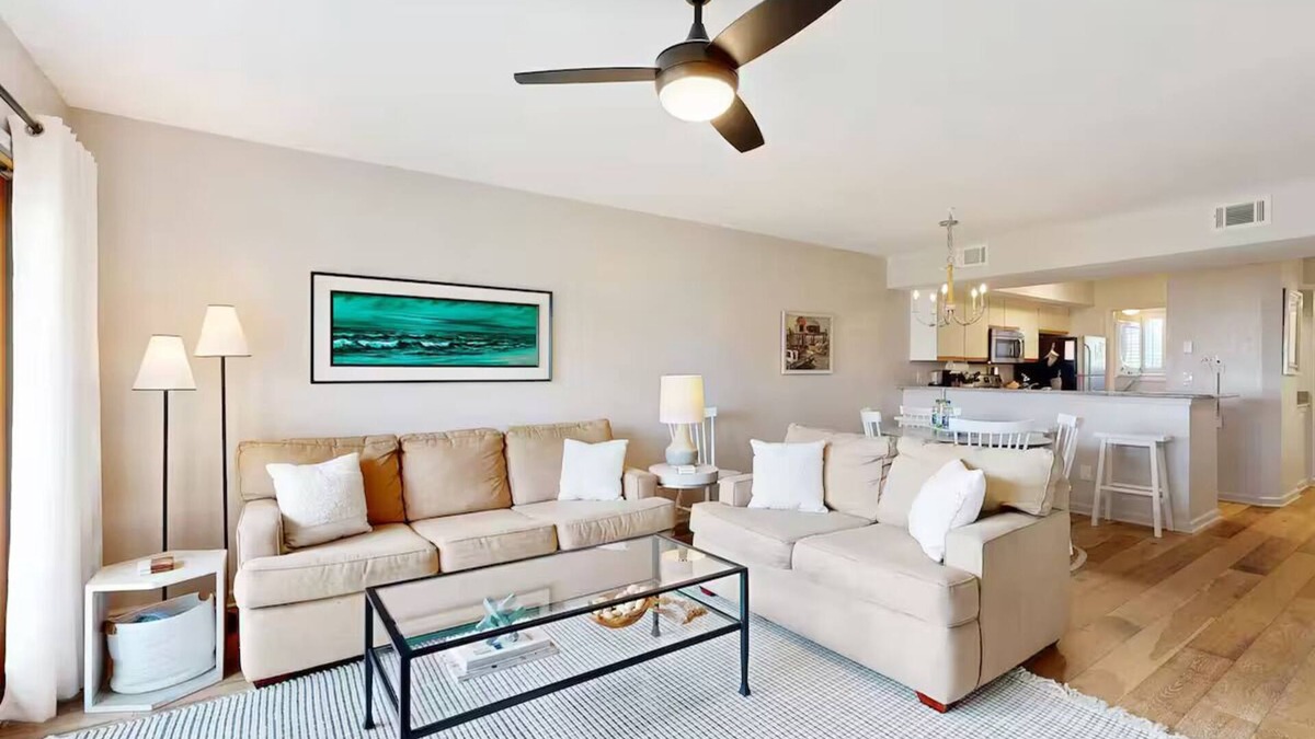 Amelia City Condo | Beautiful 2Bd/2.5Ba Ocean Front Condo. Sleeps 6 - Pet Friendly.
